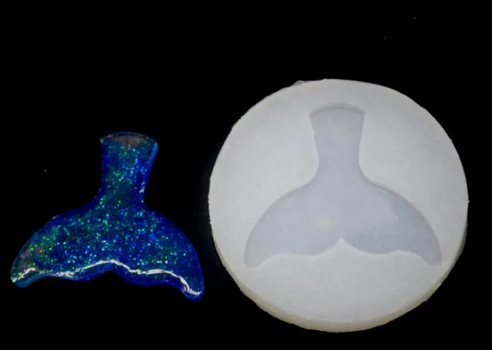 1 шт. силиконовая форма хвост русалки | Украшения и аксессуары