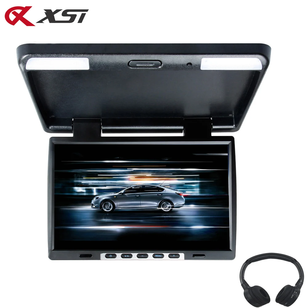 XST 15 4 дюймовый автомобильный монитор с креплением на крышу откидной 1024x760 TFT LCD MP5