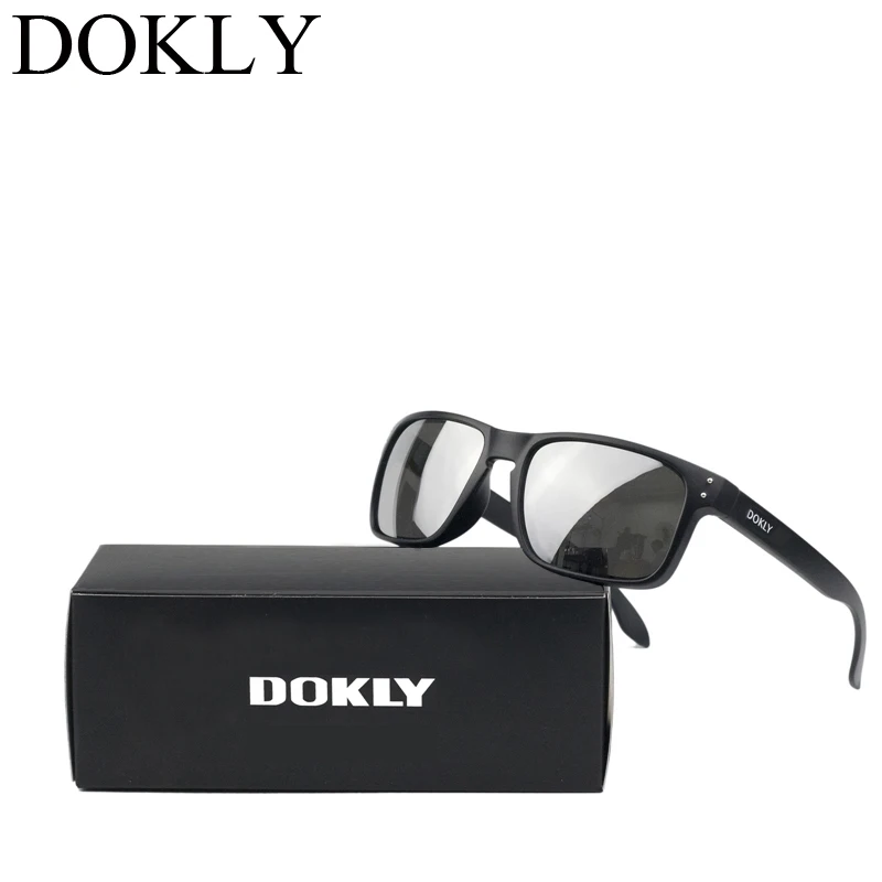 Dokly бренд 2017 Солнцезащитные очки для женщин Для мужчин S Óculos De Sol квадратный