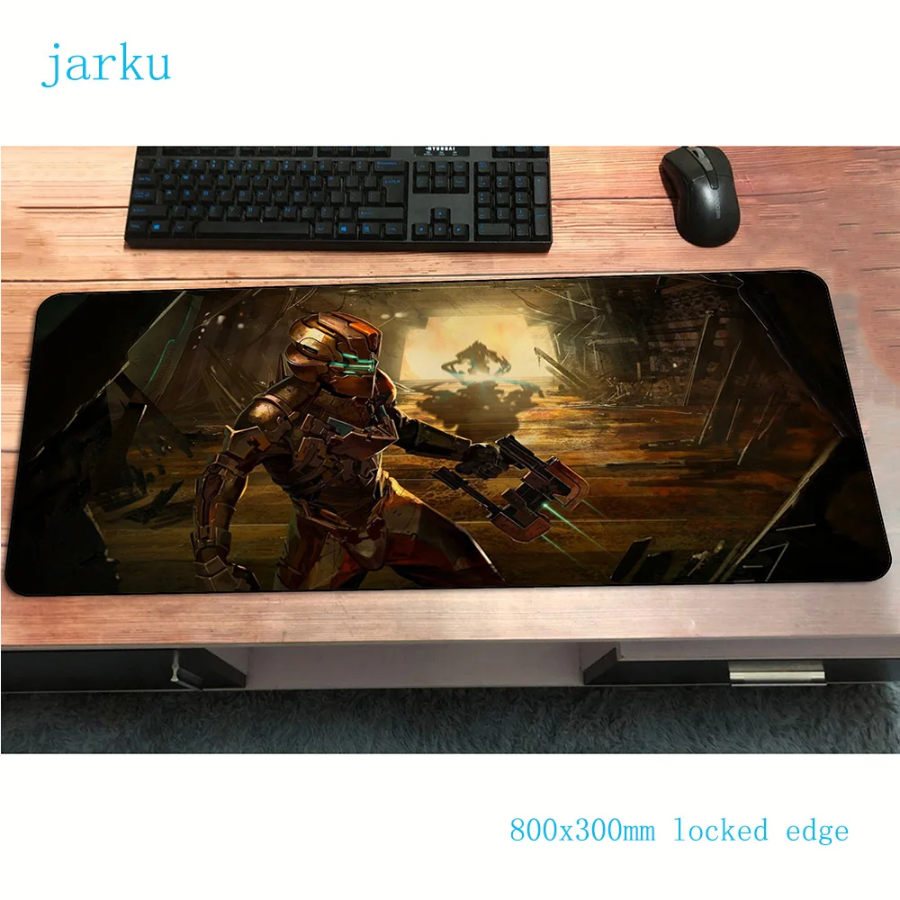 Коврик для мыши dead space геймер рождественские подарки 800x300x2 мм коврик notbook игровой