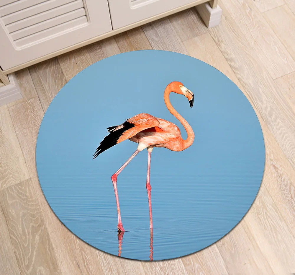 LB Фламинго водный круглый коврик и пенопластовый ковер для детей девочек дома