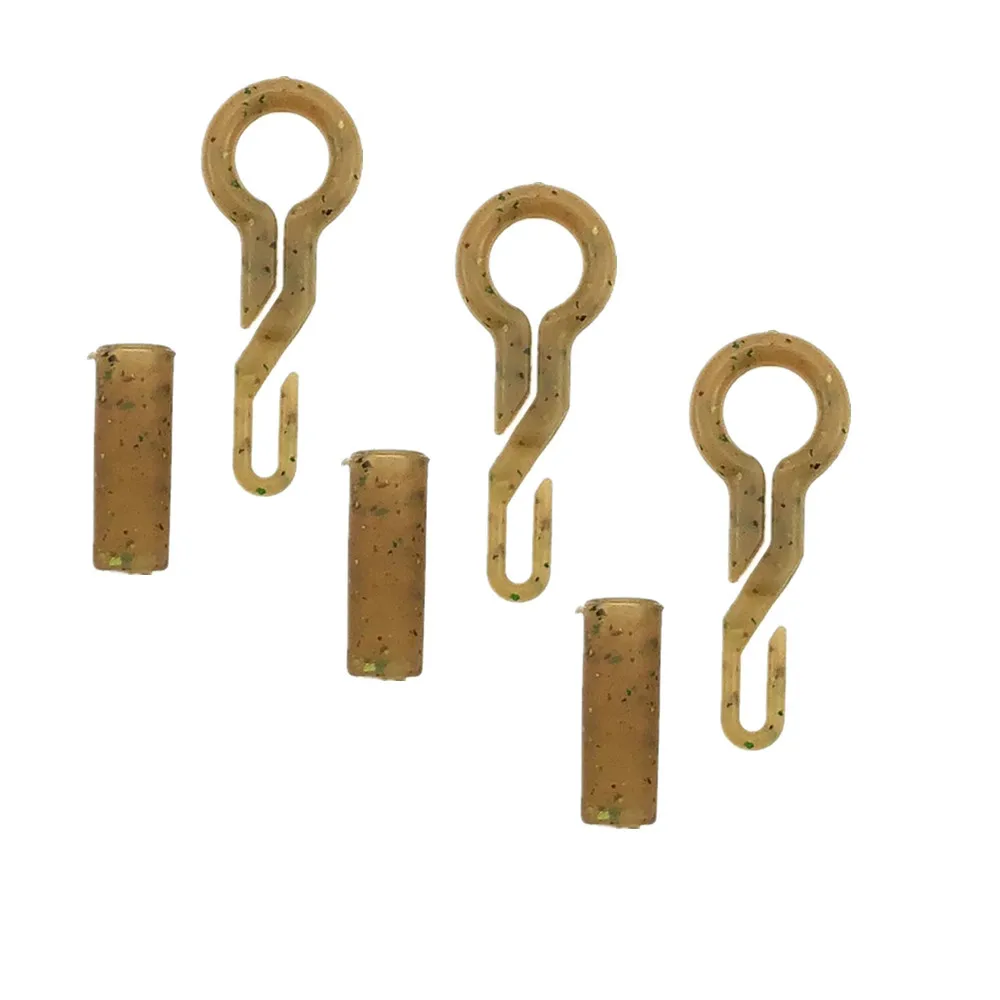10 Sets Back Lead Clips With Tubes Strong Durable Fishing Professional Carp Tackle Tools Clip | Спорт и развлечения