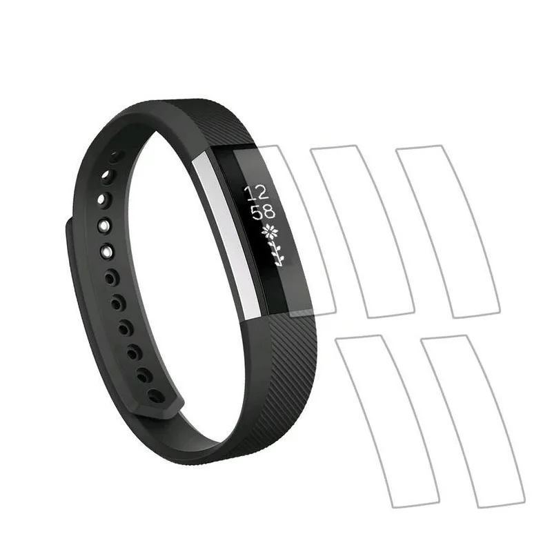 5 шт. Ультра прозрачная HD мягкая защитная Пленка Для Fitbit Alta / HR пленка на весь экран