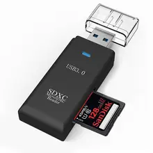 Кард-ридер Usb 3,0 высокоскоростной кард-ридер адаптер для Micro SD SDXC TF T-Flash SD кард-ридер