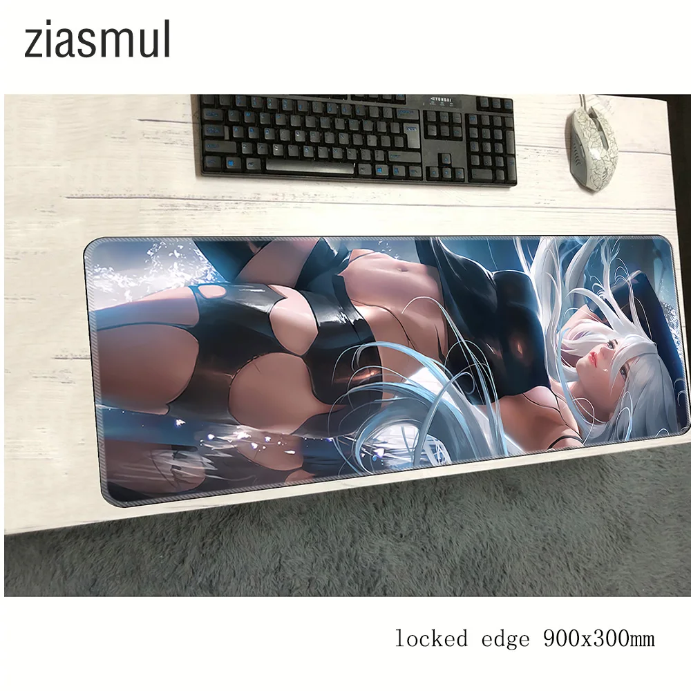 Коврик для мыши NieR Automata 900x300x2 мм коврик ноутбука компьютера самый дешевый игровой