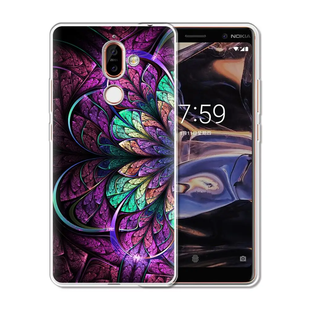 Чехол для телефона Nokia 7 1 6 5 3 2 модный Мягкий силиконовый чехол 8 9 Plus X7 X6 X5 X3 2018 |