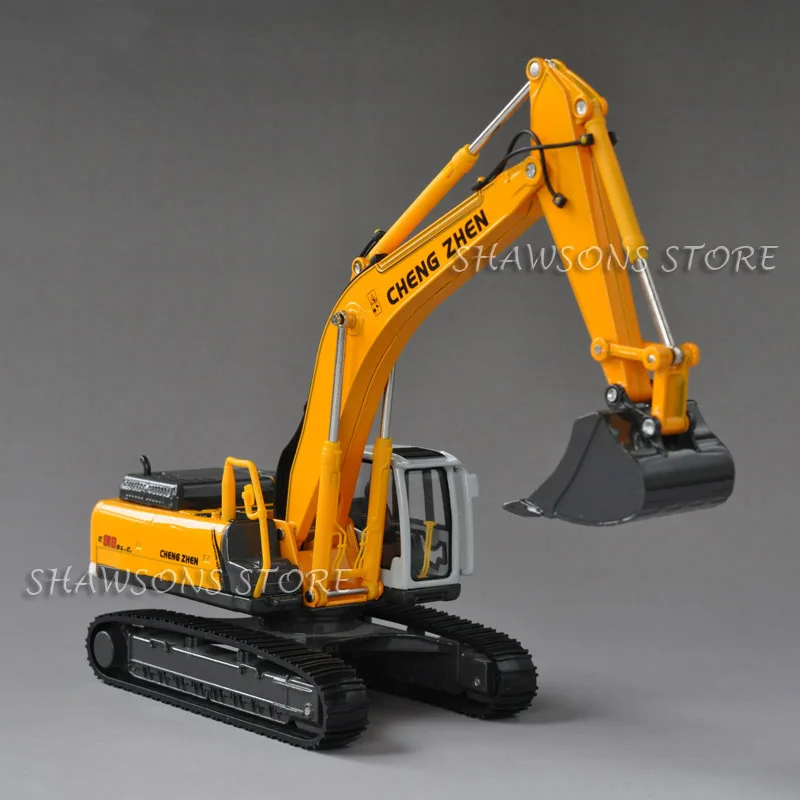 1:50 Diecast металлические Инженерная игрушечные модели автомобилей экскаватор