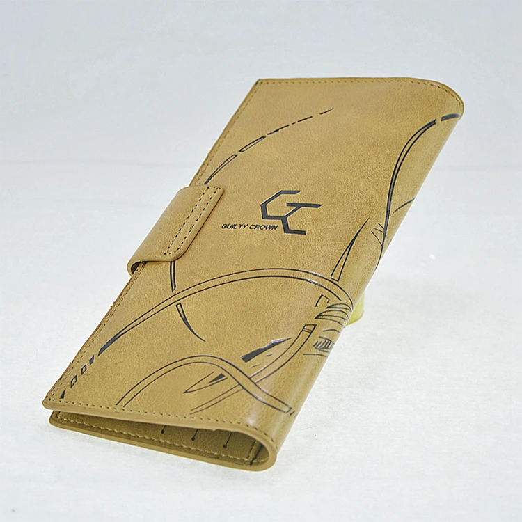 Длинный кошелек Феи Серафима виновная корона мультяшный кожаный из