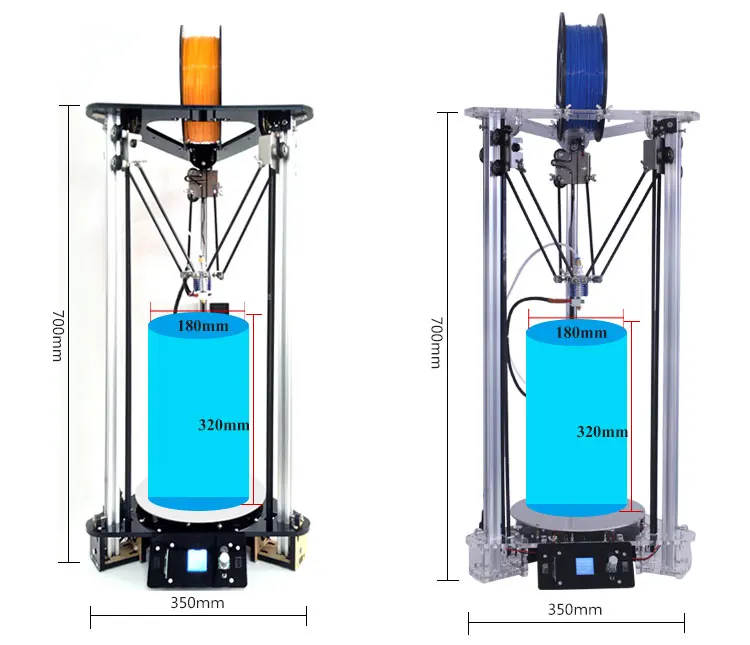 Дешевый набор для самостоятельной сборки 3D-принтера автовыравнивание