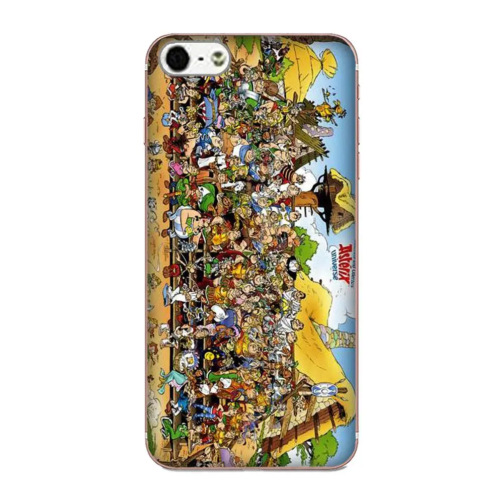 Asterix для Galaxy J1 J2 J3 J330 J4 J5 J6 J7 J730 J8 2015 2016 2017 2018 mini Pro мягкие чехлы из ТПУ|Чехлы-накладки|