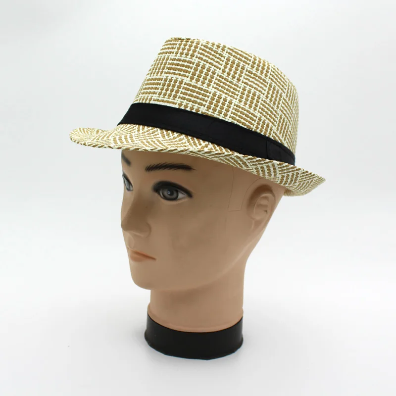 Fedora Шляпа Fedora шляпы для мужчин размер головы 58 СМ лето sombrero Джаз hombre chapeu папа джентльмен Англия шляпа шапки