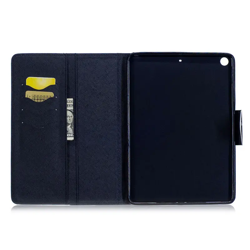 Чехол для планшета Apple, iPad 9,7,,, A1822, A1893, 9,7 дюймов, умный чехол, модный Чехол С Откидывающейся Крышкой и кошкой для девочек+ пленка+ ручка