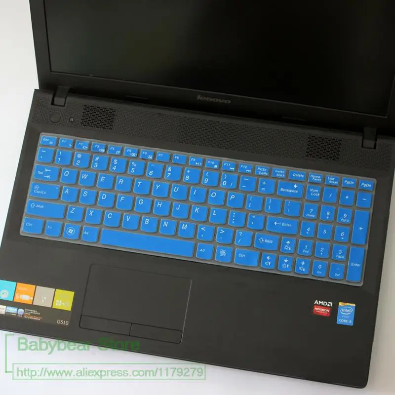 Силиконовый чехол для клавиатуры Lenovo Ideapad 15 6 дюйма защитный Z50-75 500-15 500 Y700 2016 год 2019