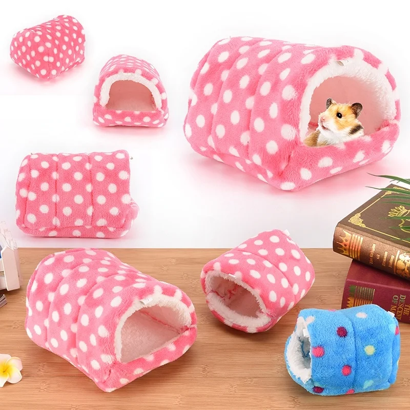 Hoomall Мини милый зимний хомяк Ежик теплый хлопок Шиншилла морская свинка гнездо