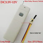 Микро реле дистанционного управления DC 3,5 в 3,7 в 4,5 в 5 в 6 в 7,4 в 9 в 12 В Переключатель NO COM NC Кнопка дистанционного управления большой диапазон 315 мгновенного действия