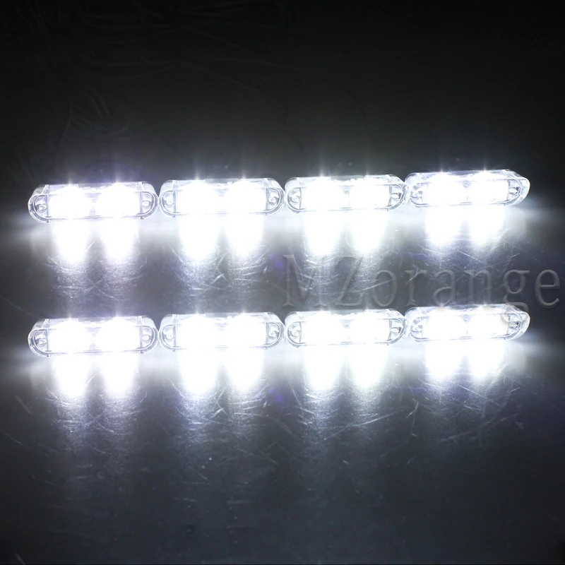 8x2 16LED беспроводной пульт дистанционного управления полицейский-светильник FlasEmergency стробоскоп гриль светильник ультра яркий стробоскоПредупреждение внешний светильник