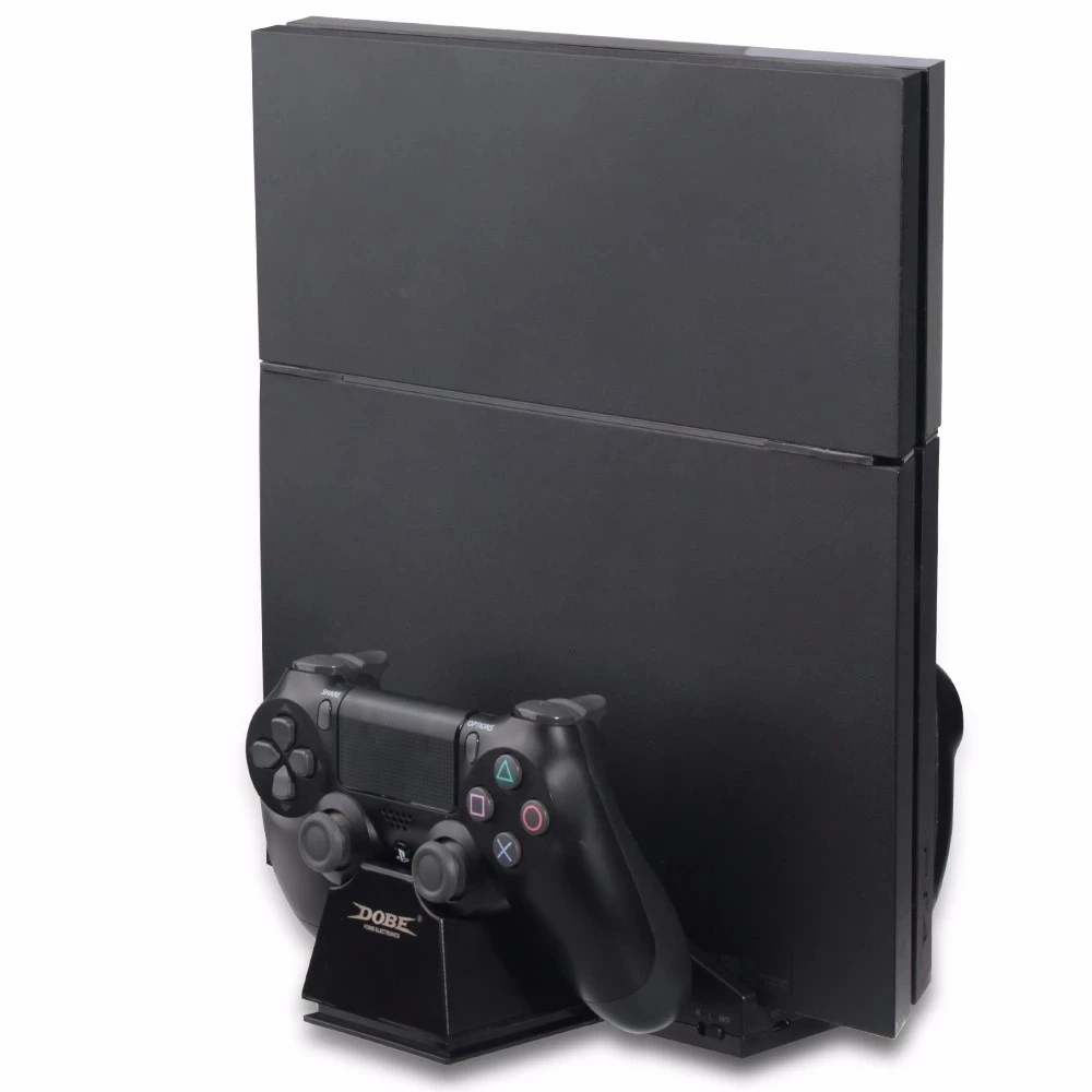 Вертикальная подставка для консоли Sony Playstation 4 PS4 / Pro охлаждающий вентилятор с