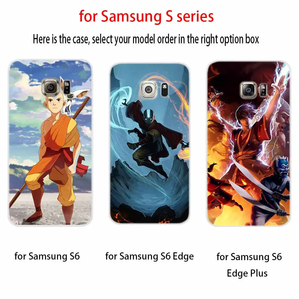 Чехол с рисунком для Samsung Galaxy S8 S9 S10 S20 S21 Plus Lite Ultra Cover S10E S7 Edge Avatar The Last Airbender