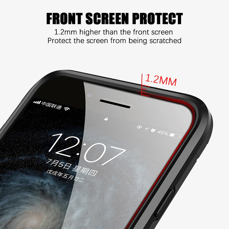 Чехол для телефона KISSCASE Armor iPhone 7 8 Plus X XS Max XR 6 6S чехол с кольцом пальца 11 2019 Pro 5 5S SE