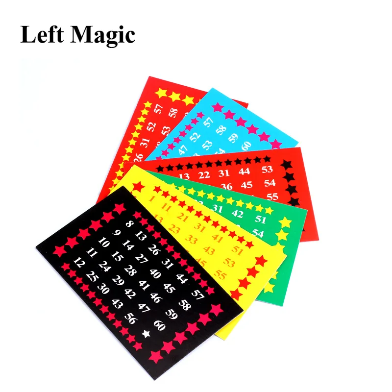 Расчетная карточка Telepathy магические фокусы реквизит для иллюзии Игрушка magic toy C2033