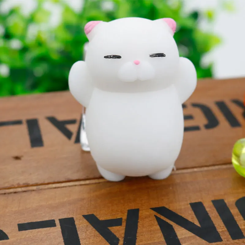 Милые мини сжимаемые эластичные животные лечит стресс для взрослых и детей