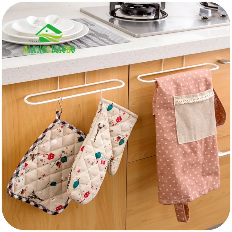 Стены Вешалка Для Полотенец Кухня Двери Шкафа Салфетки Вафельный Творческий