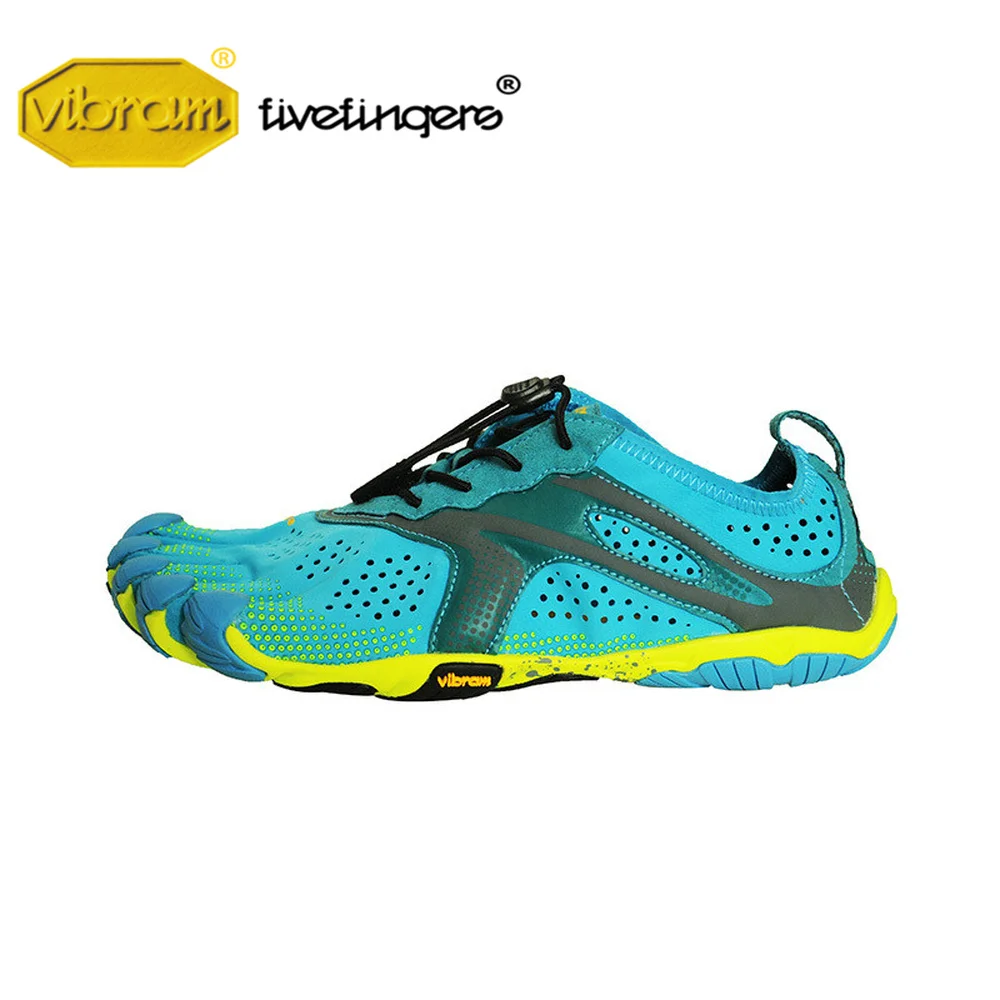 Vibram Fivefingers V-RUN мужские уличные спортивные дорожные кроссовки дышащие износостойкие кроссовки с пятью пальцами