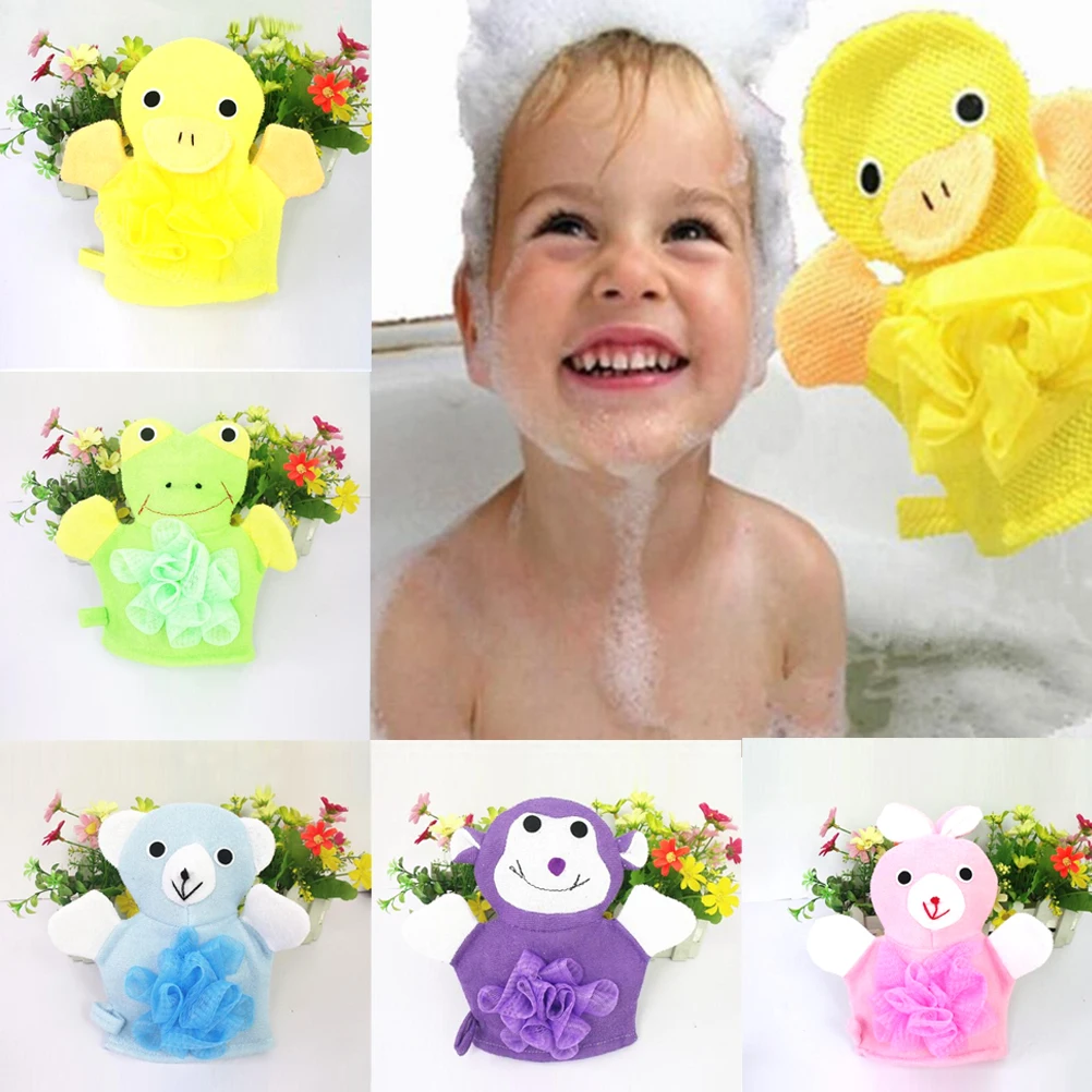 1 шт. Детская Хлопковая щетка для ванной|bath brush|baby bath glovebaby brush |