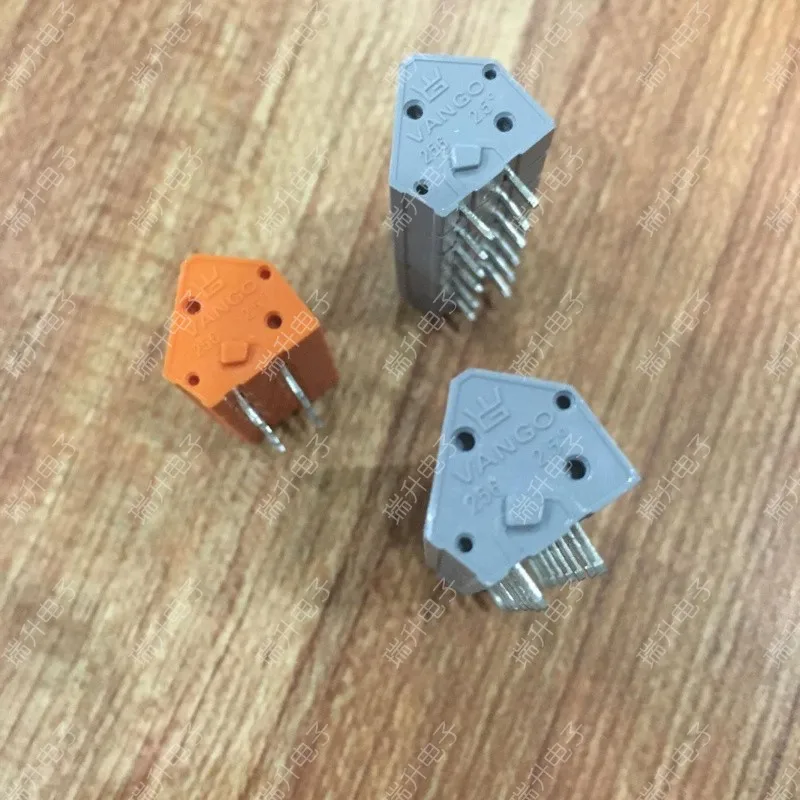 Бесплатная доставка VG256 пружинная печатная плата PCB терминалы 4Pin 10 шт./лот |