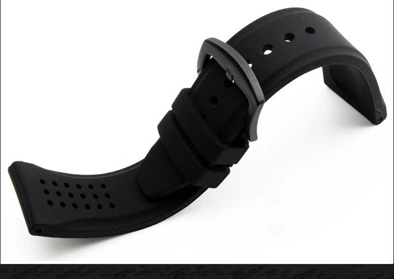 New! Breathable silicone watch strap for men and women Armani Panerai 24mm colorful accessories | Наручные часы