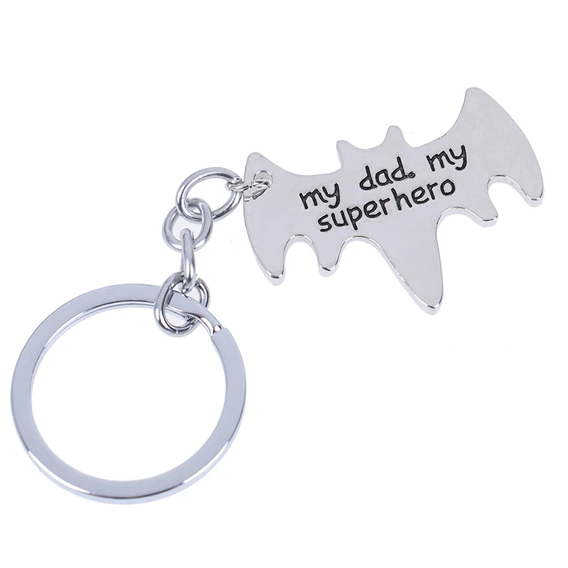 Брелок в форме летучей мыши Мой папа супергерой 1 шт. | Украшения и аксессуары