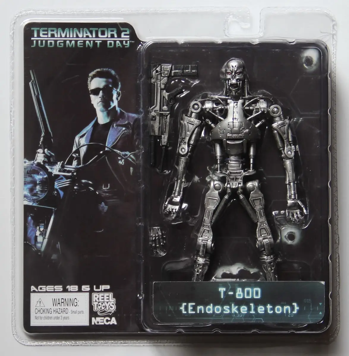 Экшн-фигурка эндоскелета NECA The Terminator 2 T-800 модель T800 коллекционная игрушка