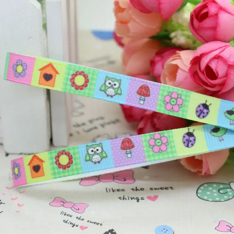 3/8 &quotБесплатная доставка цветы камуфляж quatrefoi печатных grosgrain ленты волос лук