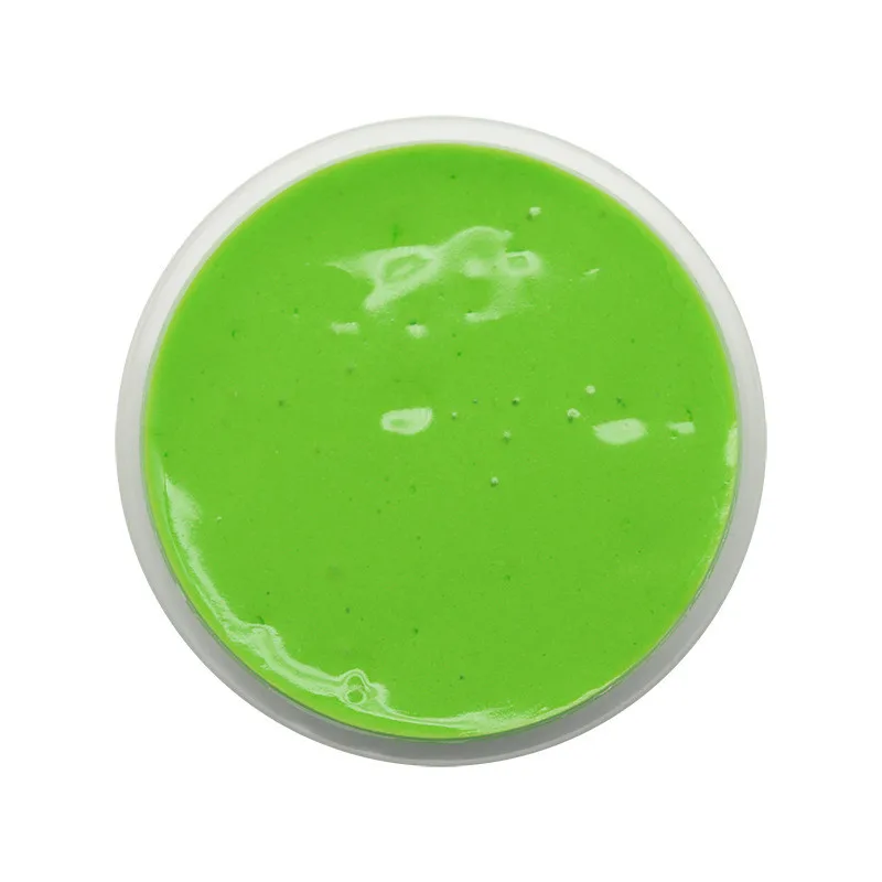 green QUINEE OX 6 цветов игрушка для снятия стресса цвет радуги слизистый Пластилин слизи пушистый наполнитель интересная игрушка антистресс слизи дети Gi - Цвет: green