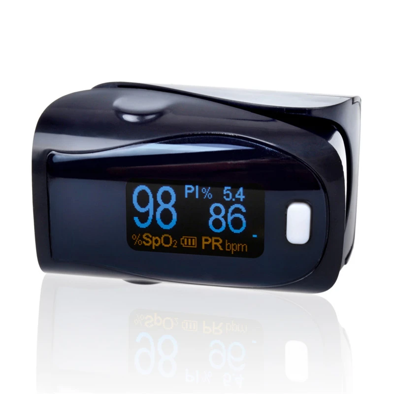ELERA 10pcs/lot Alarming Digital finger oximeter pulse oximeter a finger, pulsioximetro SPO2 PR oximetro de dedo With Pouch