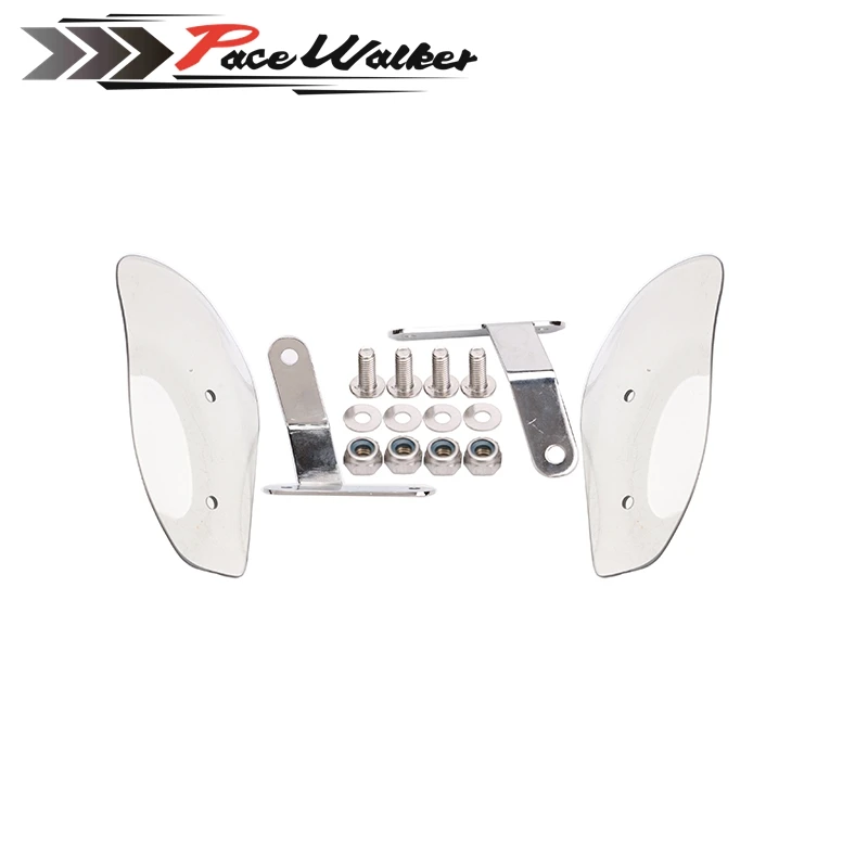 Мотоцикл лобовое стекло рука гвардии протектор PC ветер холодный Подходит для Honda