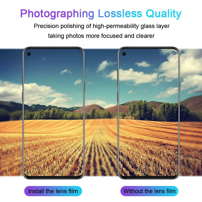 Закаленное стекло для Samsung S10 Защитная пленка Plus Задняя крышка объектива камеры
