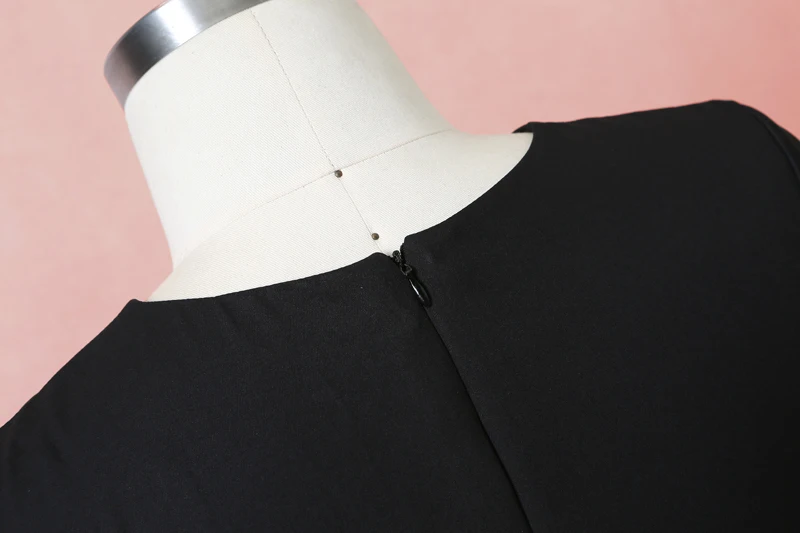 Плюс размер простой черный v-образным вырезом Плиссированные Vestidos De Festa атласный