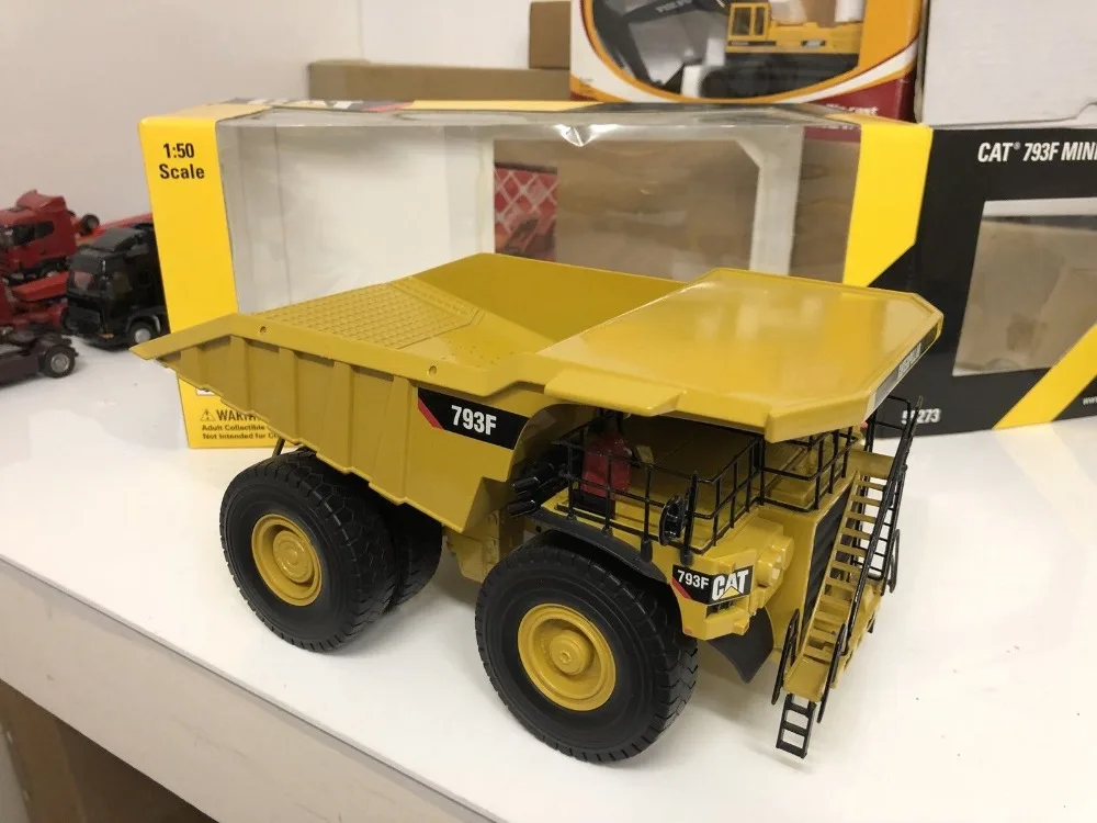 Литый под давлением автомобиль модель Norscot масштаб 1:50 гусеница Cat 793F горный