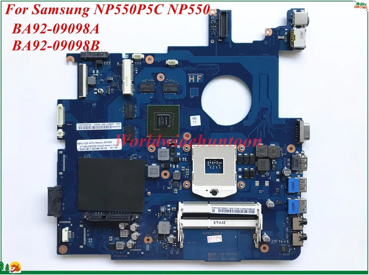 Высококачественная Быстрая зарядка для Samsung NP550P5C NP550 материнская плата ноутбука