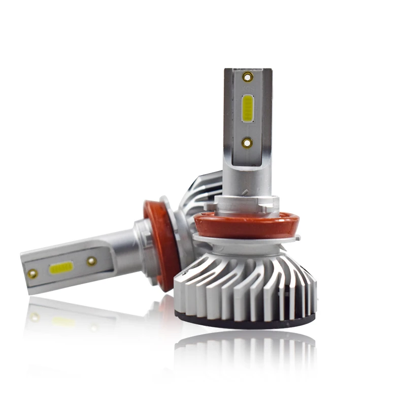 Лампы для переднего фонаря автомобиля JAEHEV 2 шт. F2 72 Вт 8000 Лм H1 H3 H7 H8 H9 H11 9005 9006 H4 LED CSP чипы турбо-вентилятор автомобильного стиля света для противотуманных фар.