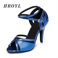 new hroyl women latin dance shoes female salsa sandal soft sole ladies ballroom tango samba party dance shoes 67 58 510cm