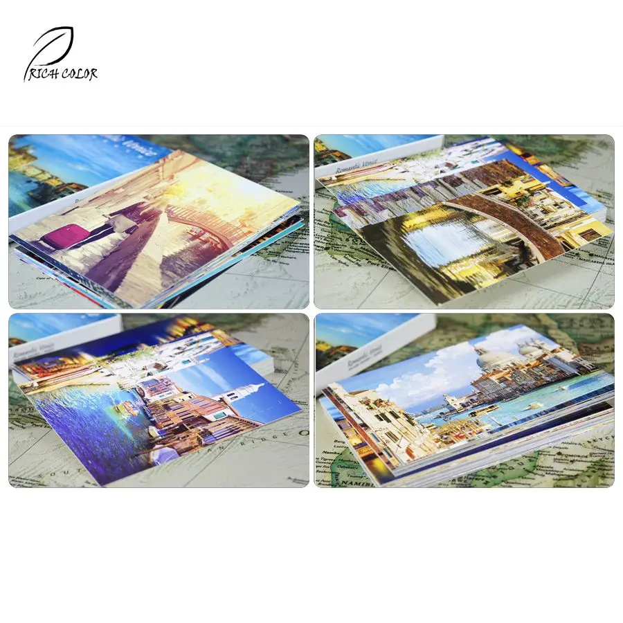 Венецианская открытка богатых цветов набор из 30 почтовых открыток разные