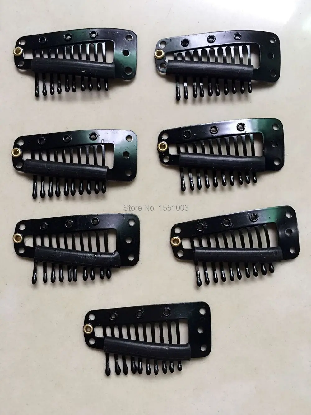 Высококачественные разъемы 10 зубцов Большой размер DIY зажим Профессиональный