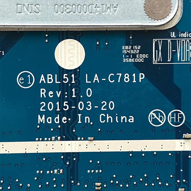 Оригинал для HP 15-AF 15-AF131DX 15-AF156NR материнская плата ноутбука A6-5200 CPU DDR3 827705-501 827705-601