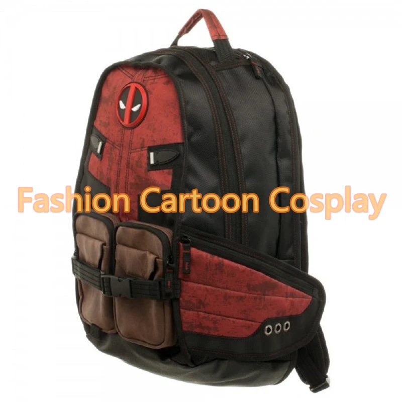 Marvel Comics рюкзаки Дэдпул Mochila Masculina Super Hero Movie Civil War школьная сумка для ноутбука