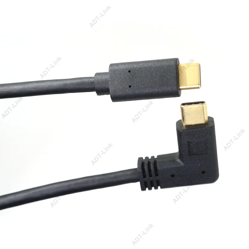 Кабель USB Type C 2 м 1 0 6 3 мобильный телефон кабели USBC к Угловой кабель для быстрой