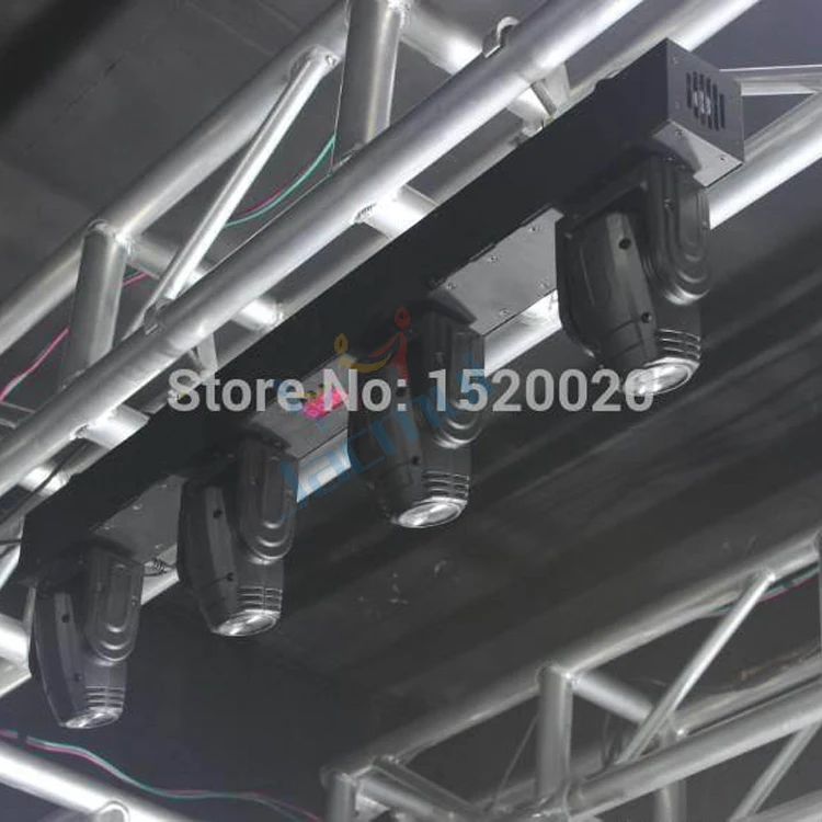 4*10W RGBW Powerful LED Beam / 10W Mini Beams 4 Heads Led Moving Head Four Stage Light | Освещение