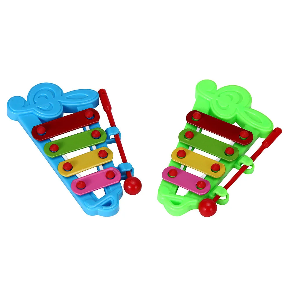 2017 Baby Kid 4-Note Xylophone Musical Toys Wisdom Development Instrument Gift For Child 11.5cmX6cm |