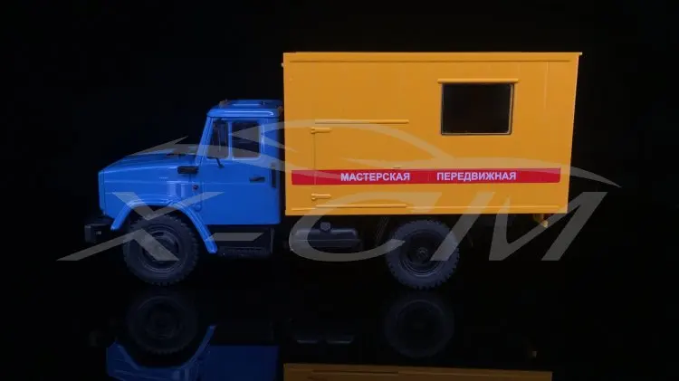 Игрушечная модель русский грузовик RZM-52(4333) 1:43 металл и пластик+ маленький подарок
